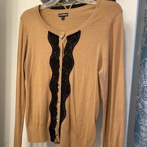 Express Women’s button up Cardigan Sweater Size M